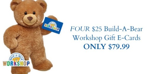 Costco Members: $100 Build-A-Bear Workshop Gift Card Only $79.99 (+ Save on Baja Fresh & More)