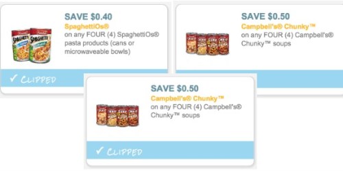 FIVE New Campbell’s Coupons = Campbell’s Star Wars  SpaghettiO’s Only 80¢ At Target