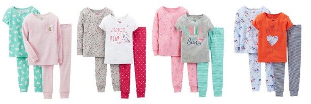 Carter's Girl 4-Piece Pajama Set