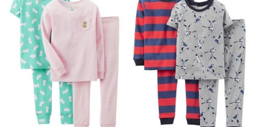 Kohl’s: Additional 20% Off Already Reduced Items = Carter’s 4-Piece Pajama Sets Only $6.93 + More