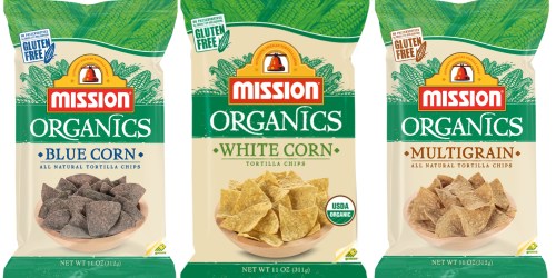 Rare $1/1 Mission Organics Tortilla Chips Coupon