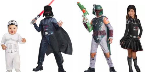 Walmart.com: Nice Buys on Kid’s Star Wars Costumes (Darth Vader $8.99 & Storm Trooper $5.50)