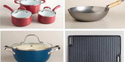 Cost Plus World Market: 50% Off Cookware and Bakeware + Extra 10% Off (Today Only)