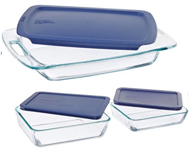 Target and Amazon: Pyrex Easy Grab 6-Piece Glass Bakeware & Food ...