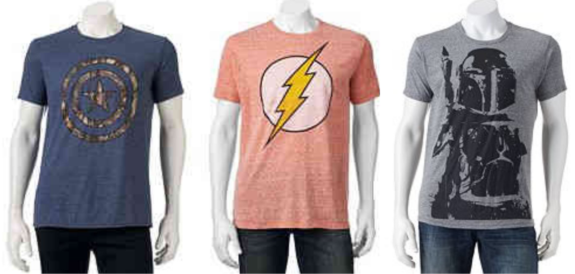 Kohl's Cardholders Men's Graphic Tees Only 5.25 Each Shipped