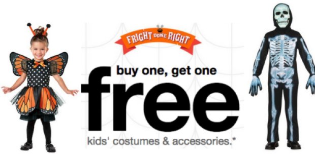 Target.com: Buy 1 Get 1 FREE Kids’ & Pets’ Halloween Costumes & Accessories