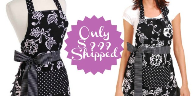 Flirty Aprons: Women’s Original Sassy Black Apron ONLY $9.99 Shipped (Regularly $34.95)