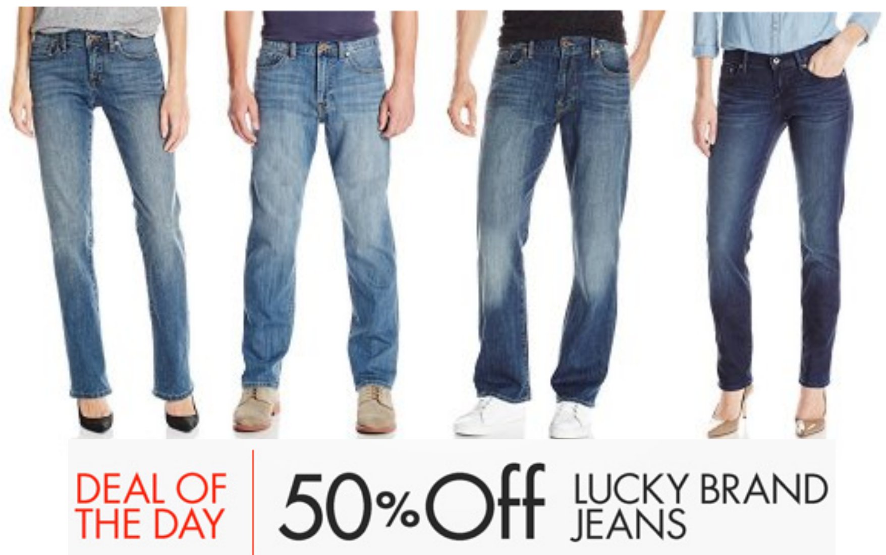 Amazon: 50% Off Lucky Brand Denim for 