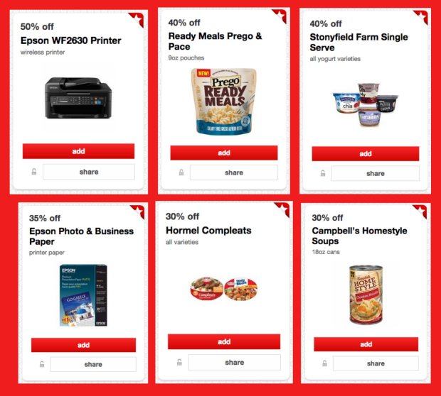 Target New Cartwheel Offers = Nice Savings on Epson Printers, Hormel