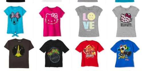 Target.com: Kid’s Graphic Tees Only $4.05 Shipped