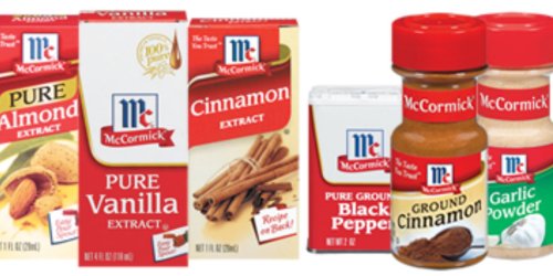 *NEW* $0.50/1 McCormick Extract and Herb or Spice Coupons + 25% Off Grinders Target Cartwheel Offer