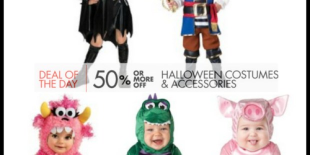 Amazon: 50% Off Halloween Costumes For Entire Family (Today Only) – Prices Start Under $10