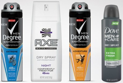 Dry Spray Deodorant