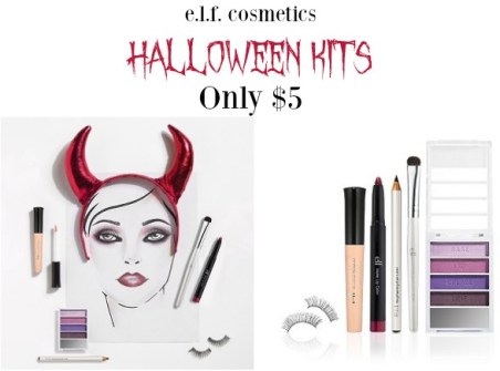e.l.f. cosmetics Halloween kits