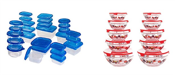 Food Storage Containers and bowls