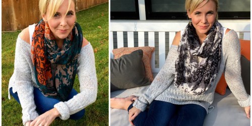 Cents of Style Infinity Scarf ONLY $8 Shipped + 99¢ Dangle Earrings (Ends Tomorrow)