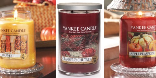 Yankee Candle: Extra $20 Off $45 OR $50 Off $100 Purchase (Valid In-Stores or Online)