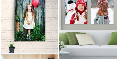 Simple Canvas Prints: 18×24 Photo Canvas Print ONLY $33.99 Shipped (100% Satisfaction Guaranteed)