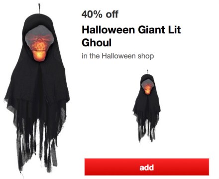Halloween Ghoul at Target