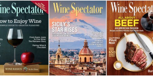FREE Subscription to Wine Spectator Magazine