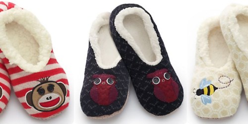 Hanes.com: FREE Shipping (Today Only) = Sherpa Critter Slipper Socks Just $5.99 Shipped + More