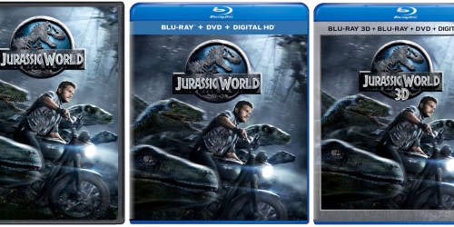 Amazon: Pre-Order Jurassic World DVD for ONLY $14.95 = FREE $5 Amazon eGift Card + More