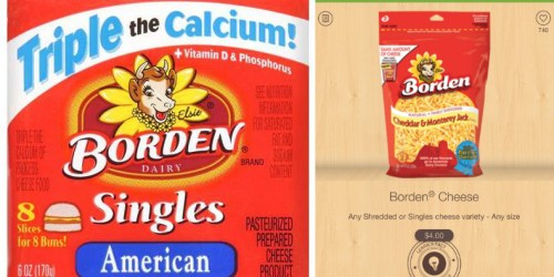 Walmart: *HOT* Better Than FREE Borden Cheese Singles (After High Value $4 Ibotta Rebate & Coupon)