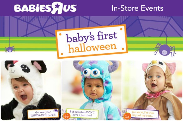 BabiesRus Halloween Event
