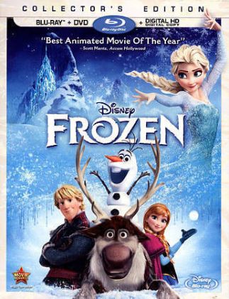 Frozen Collector's Edition Blu-ray and DVD