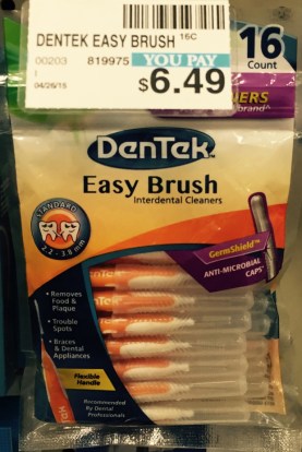 DenTek Easy Brush CVS