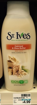 St. Ives Oatmeal & Shea Butter CVS