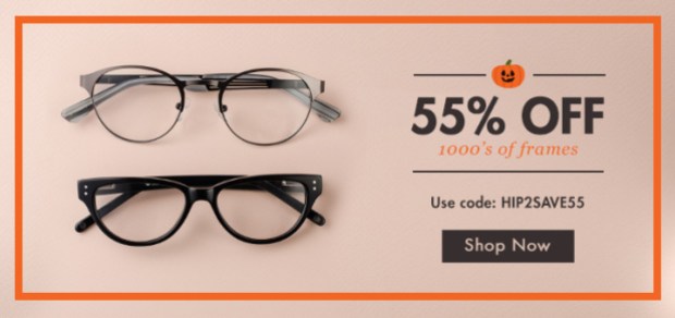 GlassesUSA: 55% Off AND Free Shipping
