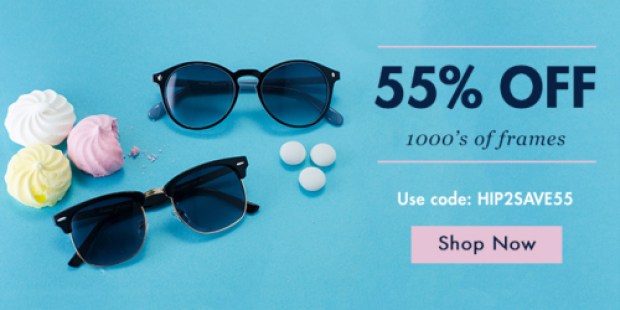 GlassesUSA: 55% Off AND Free Shipping = Complete Pair of Glasses $22 Shipped Including Basic Rx Lenses