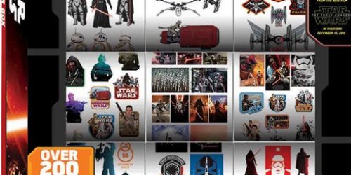 Star Wars Episode 7 Stickers 200-ct ONLY $4.98 Shipped (Fun for Reward Charts, Projects, & More)