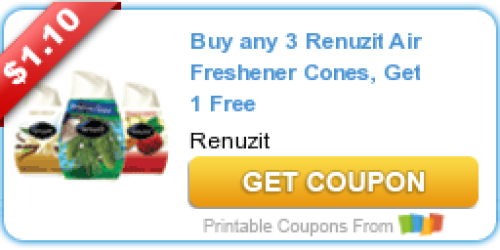 *NEW* Buy 3, Get 1 FREE Renuzit Adjustables Coupon = Only 67¢ Each at CVS