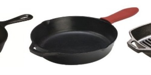Amazon: Nice Discounts on Lodge Cast Iron Skillets and Cookware Products