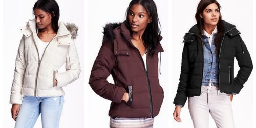 Old Navy: Women’s Faux-Fur Trim Frost Free Jacket Only $25.20 Shipped (Regularly $59.94) + More