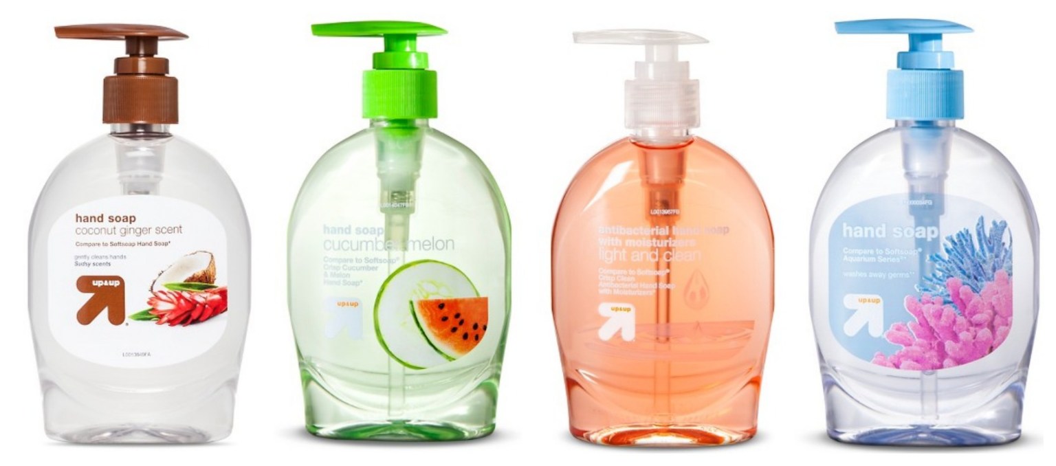 Target Up & Up Hand Soap As Low As 53¢ Each + Hand Sanitizer Only 1.