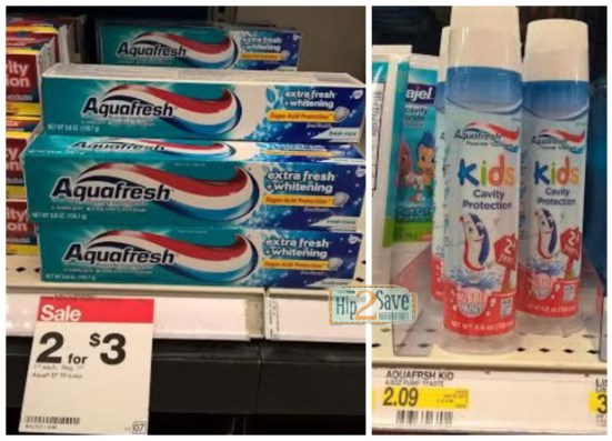 Target Aquafresh Toothpaste
