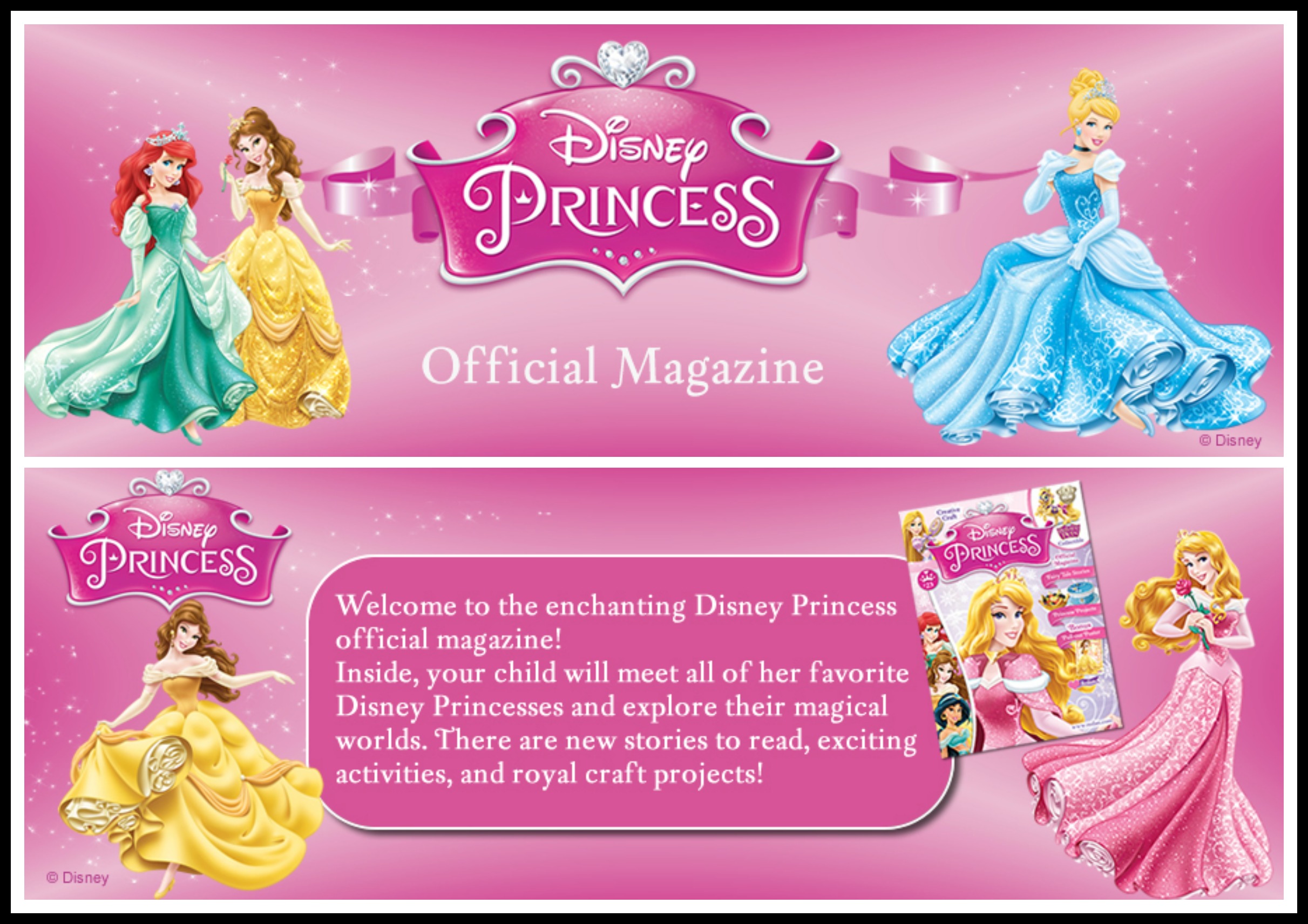 Disney Princess Magazine Subscription Only 13.99