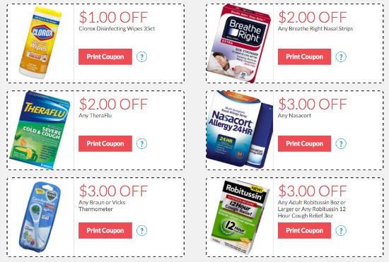 Over $50 Worth Of New Rite Aid Coupons For Cold Flu Season (Limited
