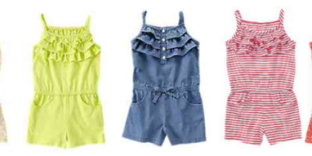 Crazy 8: Rompers & Dresses $6.99 Shipped (Today Only)