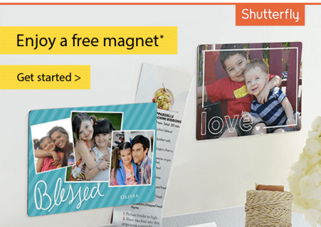 Free Shutterfly Magnet