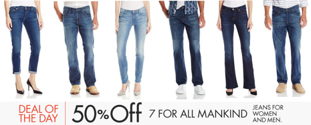 50% Off 7 for All Mankind Jeans