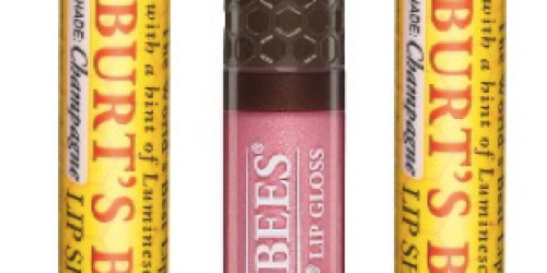 Target.com: 3 Burt’s Bees Lip Products ONLY $5.04 Shipped After Gift Card (Just $1.68 Each!)
