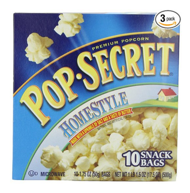 Pop Secret Homestyle Microwaveable Popcorn