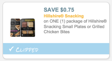 Hillshire Snacking Coupon
