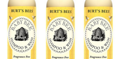 Amazon: Burt’s Bees Baby Bee Fragrance Free Shampoo & Wash 3-Pack ONLY $10.18 Shipped