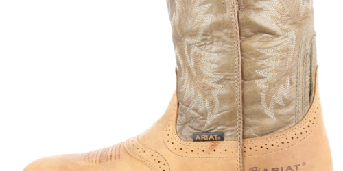 Ariat Men’s Workhog Pull-On Waterproof Work Boots Only $85.92 Shipped (Reg. $195)