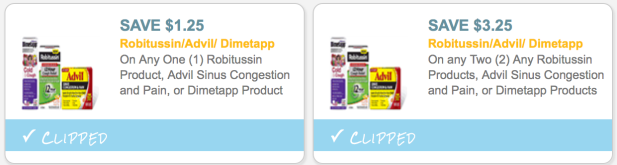 Robitussin coupons